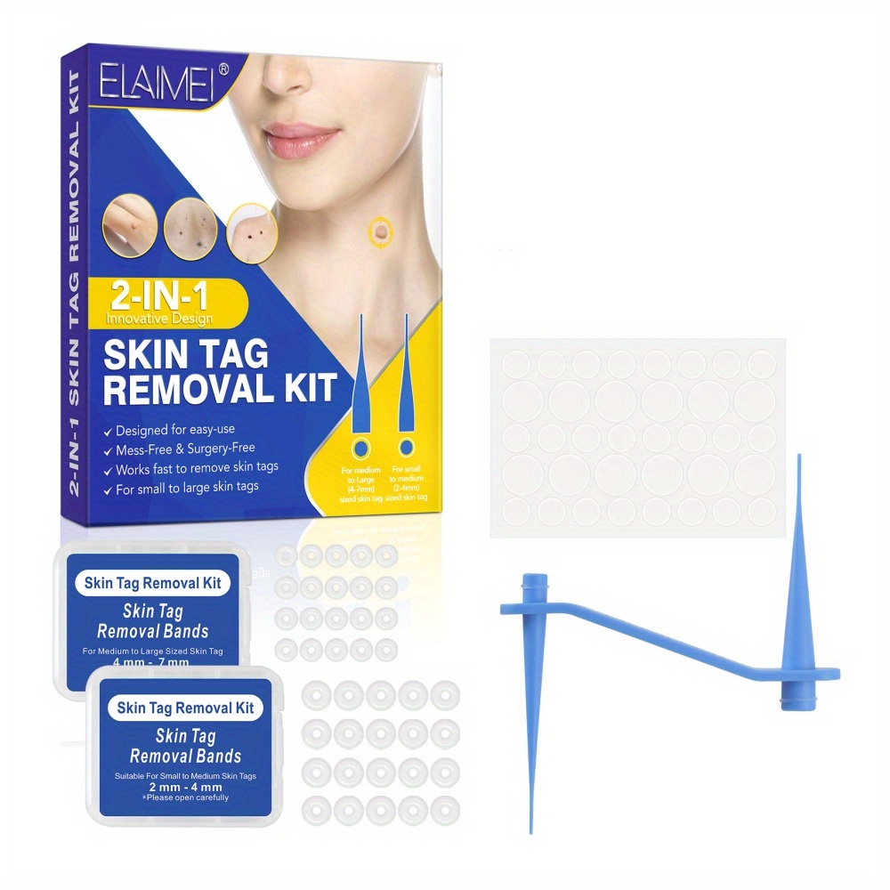 2 IN 1 Wart Removal Kit with Sticker
